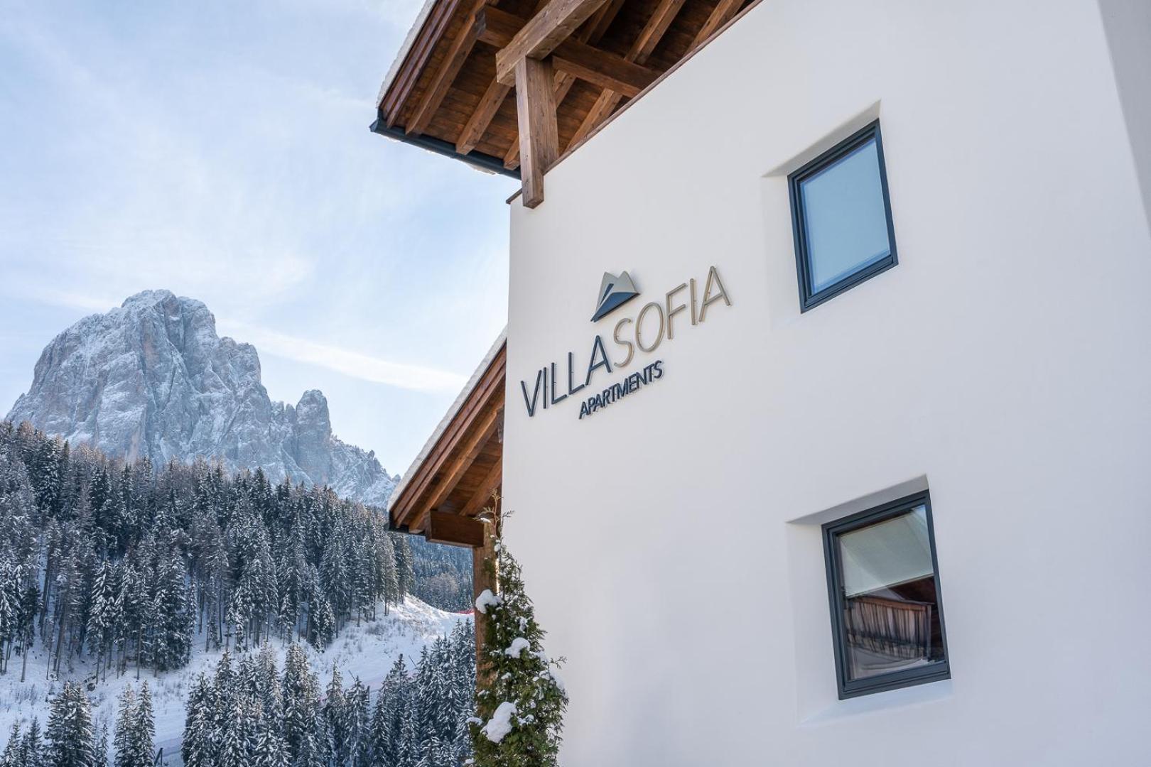 Apartments Villa Sofia Santa Cristina Val Gardena ภายนอก รูปภาพ