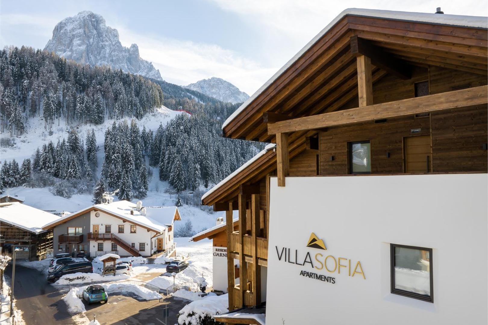 Apartments Villa Sofia Santa Cristina Val Gardena ภายนอก รูปภาพ